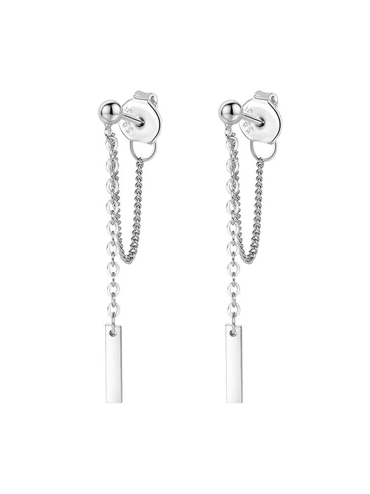 Women's Tassel Simple Stud Earrings