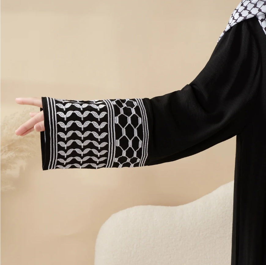 Keffiyeh Abaya Silhouette
