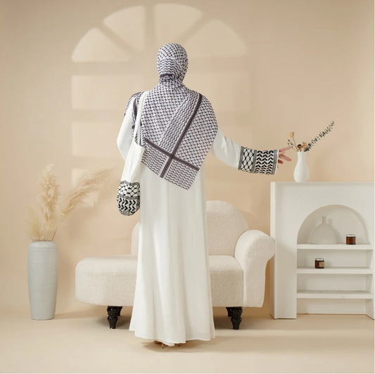 Keffiyeh Abaya Silhouette
